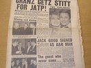 MELODY MAKER 1959 APRIL 25 STAN GETZ NORMAN GRANZ JACK GOOD BILLY ECKSTINE   +