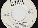 The VANGUARDS * The Thought Of Loosing Your Love * 1970 Northern Soul 45 *Listen