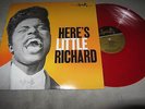 LP * LITTLE RICHARD *** HERE'S .... RED VINYL ***