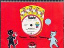 TEDDY le Disque Animé RARE 78T PICTURE RECORD Disque pour ENFANTS  DAME TARTINE