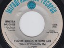Rhetta HUGHES doing it with her 45 killer SISTER FUNK mod NORTHERN SOUL hear ?