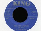 THE FABULOUS FIVE Janie Made a Monster Gettin' Old King Halloween R&B Rocker 45