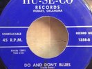 BILL & BINK RARE HILLBILLY ROCKABILLY 45 rpm HU-SE-CO