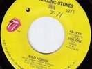 THE ROLLING STONES WILD HORSES SWAY RECORD USA 7'' ps 45rpm single
