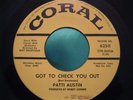 EX Northern Soul 45 : Patti Austin   Got To Check You Out   Coral 62511 Promo
