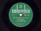 UK#1 1956 FRANKIE LYMON 78 WHY DO FOOLS FALL IN LOVE / PLEASE BE MINE DB 3772 EX