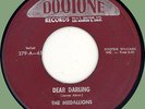 MEDALLIONS Dear Darling / Don't Shoot 45rpm Dootone 1955 doo-wop