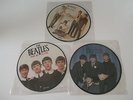 3 x UK Picture Disc 45 The Beatles Hard Days Night/ I Feel Fine/ From Me To You