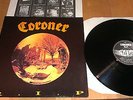 Coroner R.I.P. LP kreator celtic frost slayer holy moses watchtower
