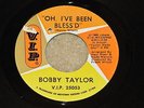 BOBBY TAYLOR *Oh, I've Been Bless'd / Blackmail* 1969 Excellent Vinyl VIP 45rpm