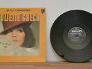 ORIGINAL Autogramm von Juliette Greco. pers. gesammelt auf VINYL 12