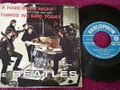 THE BEATLES (45 Giri ITALY) QMSP 16363 A HARD DAY'S NIGHT