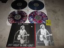 BOB DYLAN - LAST NIGHT IN FAR EAST - 4 LP BOX SET - SPLATTER / MARBLED  VINYL