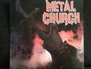 METAL CHURCH S/T debut GROUND ZERO VG++ 1st pressing private press metal