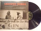 MIGHTY SPARROW CALYPSO KINGS & PINK GIN LP 58 PURPLE VINYL GREAT COND  VG+/VG++