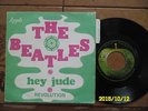 FRENCH SP LES BEATLES HEY JUDE TYPE 2 AVEC LANGUETTE