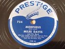 MILES DAVIS on PRESTIGE 734 - Morpheus / Blue Room - Jazz Bebop 78 E