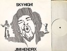 JIMI HENDRIX/JIM MORRISON/JOHNNY WINTER sky high SPJH1 private press LP PS EX/EX