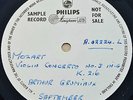 Mozart: Violin Concertos - Arthur Grumiaux **UK Test Press Philips A 02224 L**
