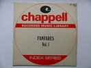 CHAPPELL Record music library CIS 5025 fanfares Vol 1