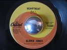 GLORIA JONES rare Heartbeat northern soul Canada Capitol 45 LISTEN