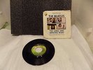 VINTAGE THE BEATLES THE LONG AND WINDING ROAD / FOR YOU BLUE 45 RPM