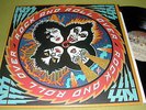 KISS “Rock And Roll Over” ITALY 1976 LP RARE diff. Discography sleeve EX+ 