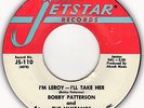 Soul Record by Bobby Patterson & The Mustangs On Jetstar Records Out of Dallas