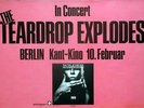 TEARDROP EXPLODES - 1982 - Konzertplakat - Wilder - Tourposter - Berlin