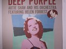 ARTIE SHAW FEATURING HELEN FORREST: Deep Purple LP (Japan, w/ insert) Jazz