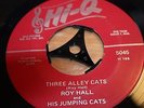ROY HALL AND HIS JUMPING CATS - BED SPRING MOTEL / THREE ALLEY CATS - USA - VG