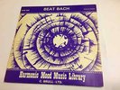 BEAT BACH (Machauer/Rauch) 1972 C. Brull Ltd Harmonic Mood Music Library LP NM