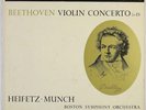 HEIFETZ MUNCH BEETHOVEN VIOLIN CONCERTO RCA LIVING STEREO SD LSC-1992 9s/7s NM