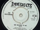 MASTERMINDS She Belongs To Me / Taken My Love 1965 UK 7