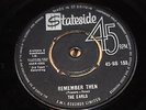 THE EARLS - REMEMBER THEN / LET’S WADDLE - UK - EXCELLENT