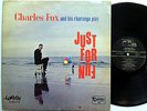 CHARLES FOX & CHARANGA LP Just For Fun VG++ Latin SALSA Guaguanco GEMA mg581