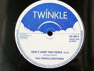 Twinkle Brothers - Don't Jump The Fence / Let Jah In. 12' (U.K.1983)