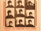 THE BEATLES / JOHNNY & THE MOONDOGS Carol 45 Vinyl 1980 RARE VG++ HEAR B-192