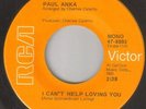 Northern Soul - Paul Anka - I Can't Help Loving You  - Listen