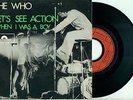 the WHO - Let's See Action - NICE DUTCH 1971 LIVE PS VINYL 7