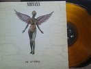 NIRVANA in utero,YELLOW ORANGE VINYL LP NEU,OIS