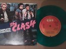THE CLASH rare COMPLETE CONTROL spainish repro GREEN VINYL 7