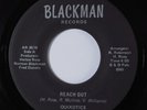 Crossover Soul 45 QUIXOTICS Reach Out BLACKMAN VG++ HEAR