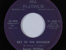 Crossover Soul 45 SUSAN PHILLIPS Key In The Mailbox ALL PLATINUM HEAR