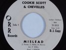Northern Soul 45 COOKIE SCOTT & CHEVELLES/PRINCE SHELL & ORCH Mislead ORR HEAR