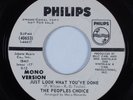 Northern Soul 45 PEOPLE'S CHOICE Just Look What You've Done PHILIPS HEAR