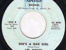 NORTHERN SOUL 45-LEE MOSES-SHE'S A BAD GIRL on GATES