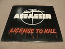 RARE PRIVATE PRESS ASSASSIN LICENSE TO KILL HEAVY METAL MICRO MIX RECORDS LP