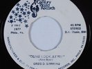 70s/Sweet Soul Unknown? 45 GREG D. SIMMONS Come Look At Me NM HEAR