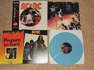 AC/DC - PARIS IN FLAMES blaues Vinyl    Tour Book